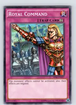 Yu-Gi-Oh TCG Royal Command AP06-EN027 Unlimited Common Card NM - Image 1