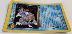 Vintage Dark Gyarados Holo Team Rocket 8/82 Prerelease Pokemon Card 2000 - Image 5