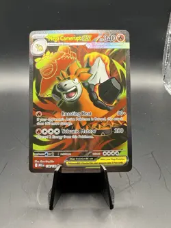 Pokemon Mega Evolutions Mega Camerupt EX Full Art Rare Card #156/132 - Image 1
