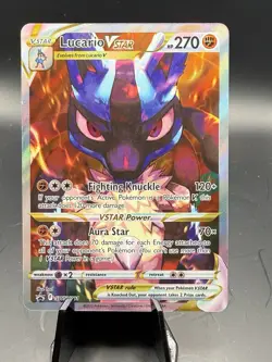 Lucario VSTAR SWSH291 SWSH: Sword & Shield Promo Cards Holo - Image 1