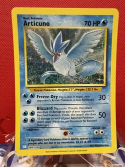 Articuno - 009/034 - NM Trading Card Game Classic Collection Pokemon #552 - Image 1