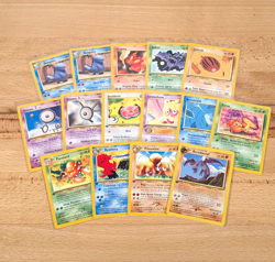 15-Card Lot Vintage WOTC 2001 Neo Revelation Nonholo Lot First Edition Mostly LP - Image 1