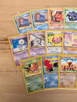 15-Card Lot Vintage WOTC 2001 Neo Revelation Nonholo Lot First Edition Mostly LP - Image 2