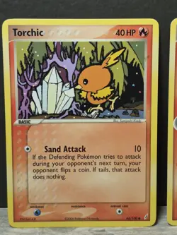 2006 Pokemon Cards EX Crystal Guardians 66/100 Torchic & Combusken 31/100 - Image 2
