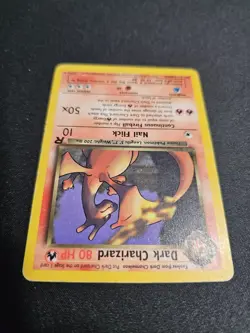 Dark Charizard 21/82 Non-Holo Rare Team Rocket - Pokemon TCG 2000 Vintage Card - Image 5
