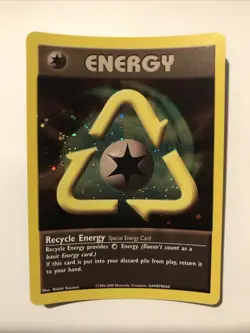 Recycle Energy - WOTC League Promo Pokemon - Holo Card - Image 1