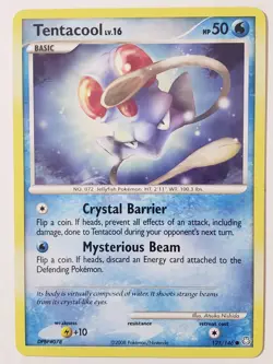 Tentacool 125/146 PL - Legends Awakened Pokemon Card - Atsuko Nishida Art - Image 1