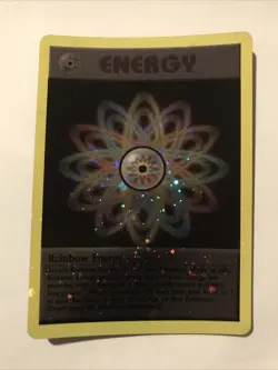 Rainbow Energy - WOTC League Promo Pokemon - Holo Card - Image 1