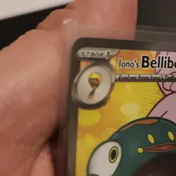 Iono's Bellibolt ex 172/159 Sv09: JTG; Full Art Holo Rare Pokemon TCG Card NM/M - Image 3