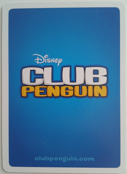 Club Penguin Card-Jitsu Puffle Science! Power Card 144/150 Foil Topps Disney - Image 2