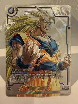 Son Goku - SB02-023 Alternate Art Manga Booster 02 Dragon Ball Card English - Image 1
