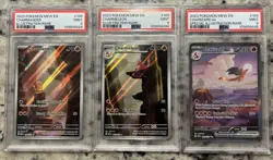 Pokemon TCG Charizard EX Scarlet & Violet 151 Illustration Rare Set All 3 Cards - Image 1