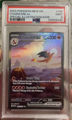 Pokemon TCG Charizard EX Scarlet & Violet 151 Illustration Rare Set All 3 Cards - Image 2