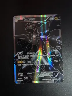 Pokemon TCG Zekrom Black White Holo Full Art Ultra Rare Card 114/114 - Image 1