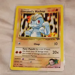 Pokemon Gym Challenge Neo Discovery Card Lot 12 Machop Unown Chimecho - Image 1