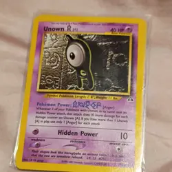Pokemon Gym Challenge Neo Discovery Card Lot 12 Machop Unown Chimecho - Image 2