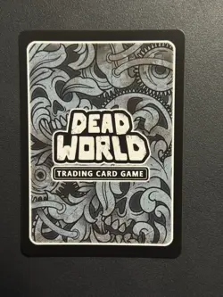 Dead World TCG Whistle Pig 204/184 SR Borderless Holo Card Kickstarter 2025 - Image 2