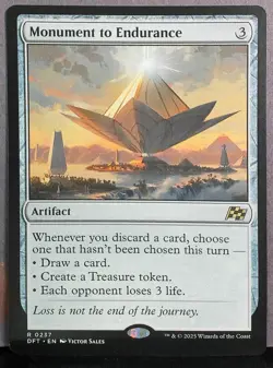 Monument to Endurance 237 Aetherdrift Regular NEAR MINT EN - Image 1