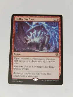 MTG Magic The Gathering Deflecting Swat Commander Masters Regular NM MINT! - Image 1