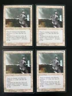 MTG- Holy Light x4 - The Dark - Italian - Image 1