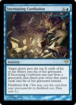 INCREASING CONFUSION Dark Ascension MTG Blue Sorcery RARE - Image 1