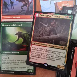 Tovolar's RARE***WEREWOLF*/Wolves** Tribal Custom Complete COMMANDER DECK MTG - Image 1