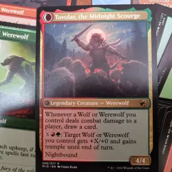 Tovolar's RARE***WEREWOLF*/Wolves** Tribal Custom Complete COMMANDER DECK MTG - Image 2