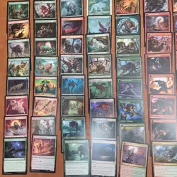 Tovolar's RARE***WEREWOLF*/Wolves** Tribal Custom Complete COMMANDER DECK MTG - Image 4