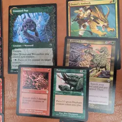 Tovolar's RARE***WEREWOLF*/Wolves** Tribal Custom Complete COMMANDER DECK MTG - Image 5