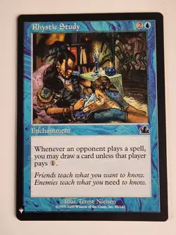 Magic the Gathering Rhystic Study Mystery Booster Edition NM Pack Fresh - Image 1