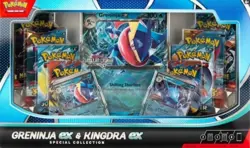 Pokemon Trading Card Game Greninja ex and Kingdra ex Special Collection Box - Image 1