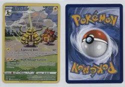 Full Art - Electivire Pokemon Sword & Shield Crown Zenith Galarian Gallery #GG08 - Image 3