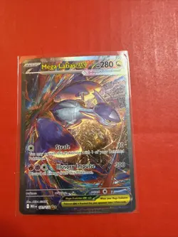 Pokemon 2025 Mega Evolution Mega Latias EX #181/132 Special Illustration Rare NM - Image 1