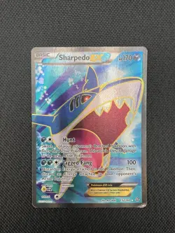 Pokemon TCG 2015 XY Primal Clash Sharpedo EX #152 Full Art Card - MP - Image 1