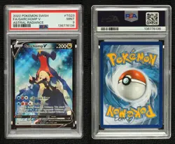 FA - Garchomp V Pokemon Sword & Shield Astral Radiance Trainer Gallery PSA 9 - Image 3