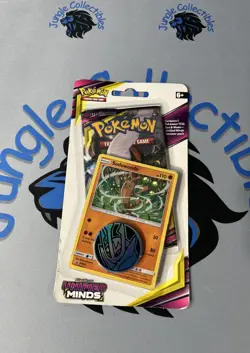 Pokemon Unified Minds Blister Pack Sealed Sudowoodo Card Booster Mystery Cards - Image 1