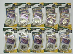 Lot of (10) Pokemon TCG Evolving Skies Single Pack Blister 8x Eevee, 2x Slowpoke - Image 1