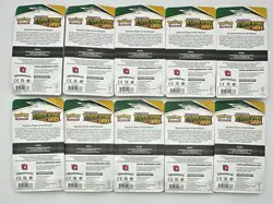Lot of (10) Pokemon TCG Evolving Skies Single Pack Blister 8x Eevee, 2x Slowpoke - Image 2