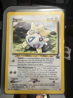 Togepi 30/53 Wotc Promo Regular Pokemon Vintage - Image 1