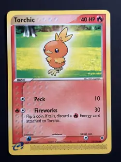 Torchic - 73/109 Ruby & Sapphire - Pokemon TCG - 2003 NM - Image 1