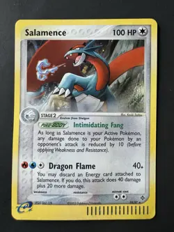 Nintendo Promos EX Dragon #19/97 Salamence Holo RARE Cosmos Vintage Pokemon - Image 1
