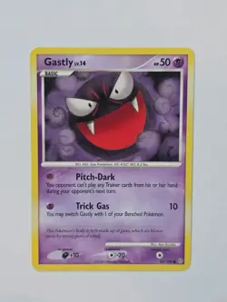 Gastly 62/100 Stormfront Rare Pokemon TCG NM - Image 1