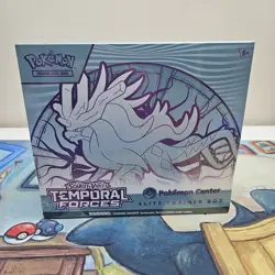 Pokemon TCG Temporal Forces Pokemon Center Exclusive ETB Walking Wake Sealed - Image 1