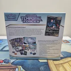 Pokemon TCG Temporal Forces Pokemon Center Exclusive ETB Walking Wake Sealed - Image 3