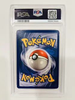 Pokemon Dragonite Fossil Unlimited Holo Rare #4 PSA 8 - Image 2