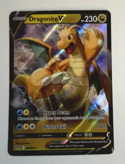 DRAGONITE V - #049/078 - Pokemon Go Ultra Rare Full Art NM - Image 1