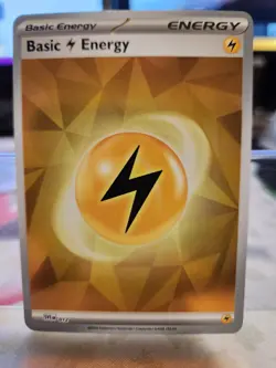 Lightning Energy 012 SVE Holo - Prismatic Evolutions Pokemon - NM - Image 1