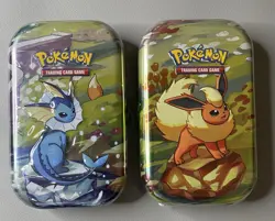 2x Pokemon Prismatic Evolutions Mini Tins Brand New Sealed (Assorted) - Image 3