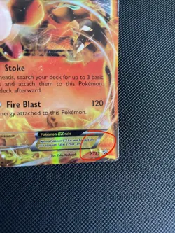 Pokemon Charizard EX Holo Promo XY29 XY-P: Xy 180 HP English (Damaged) - Image 4