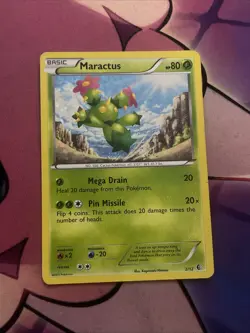 Maractus - 2/12 - McDonald's Promo 2011 McDonalds Promos Pokemon - Image 1